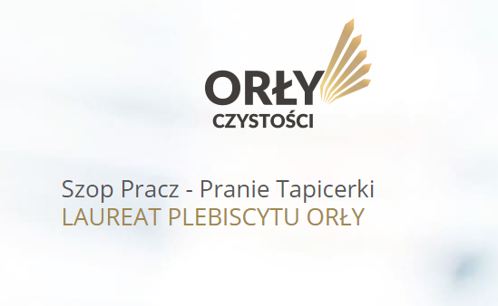 Laureat plebiscytu Orły Czystości